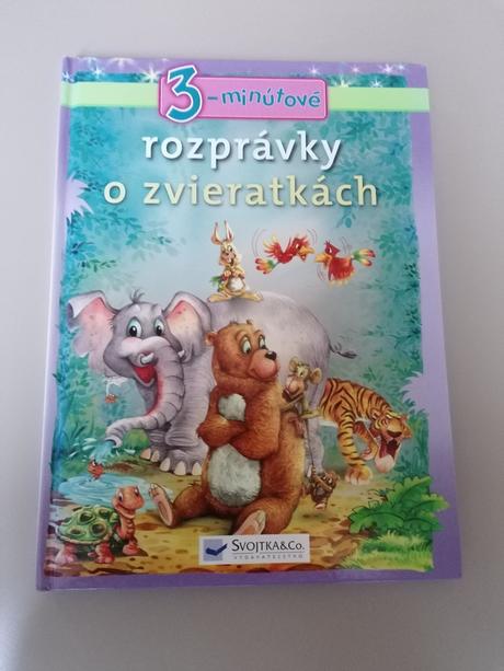 Kniha 3-minutove rozprávky o zvieratkách, 