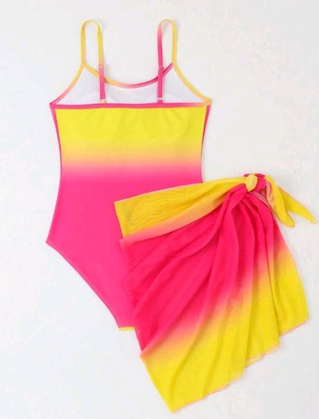 Plavky celé so šatkou poštovné zdarma, 152 / 158 / 164 / 170