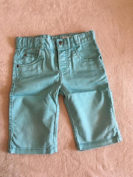 Rifľove šortky, vertbaudet,98