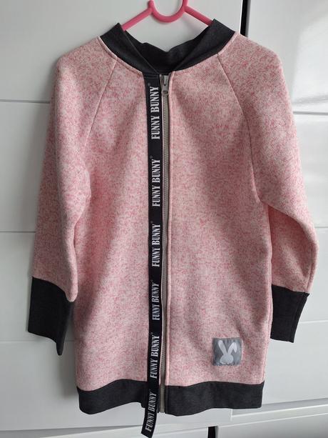 Mikina predlzena funny bunny, funny bunny,122