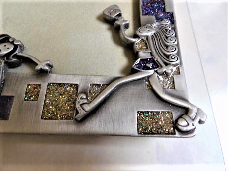 Kovový 3d fotorámik, 