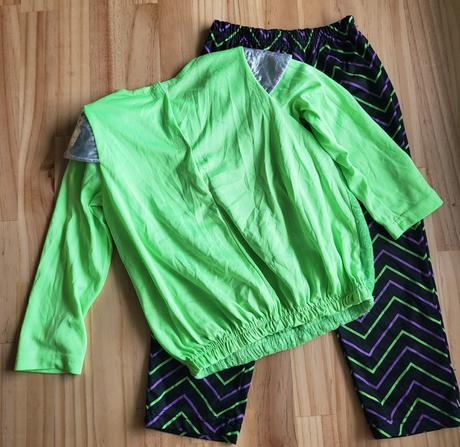 Karnevalový kostým alien invasion na 3-4 roky, 