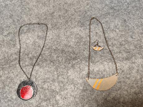 Sada nahrdelnikov vlastna vyroba.,