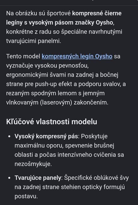 Legíny oysho compressive "l", l