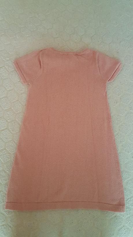 Dievčenské pletené šaty hm veľkosť 110/116, h&m,110