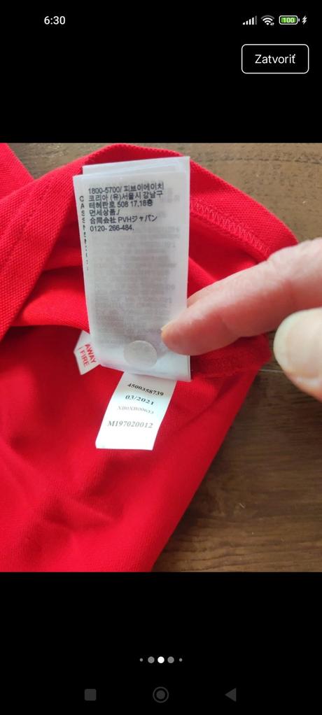 Chlapčenské tričko, tommy hilfiger,164