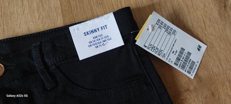 Strečové skinny fit rifle h&m  146/152, h&m,146