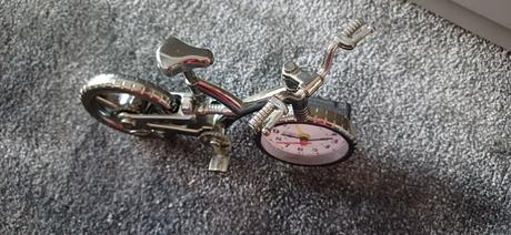 Hodiny, budik bicykel, 