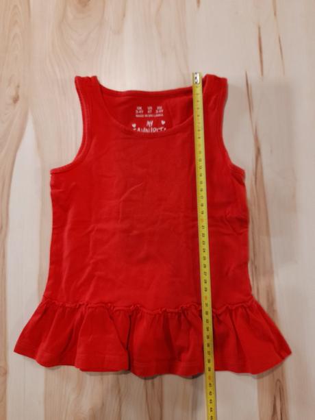 3 tričká s volánikom, f&f,98