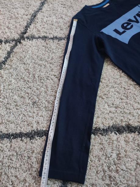 Bavlnené kvalitné tričko, levis,164