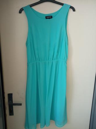 Letné šaty, papaya,s