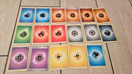 Energy pokemon karty,