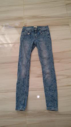 Dámske rifle slim ginatricot veľkosť 34, gina,xs