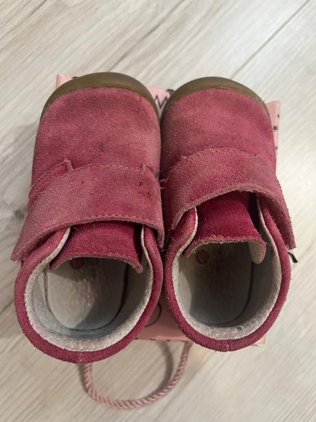 Kožené barefoot topánočky rose et chocolat, rose et chocolat,22