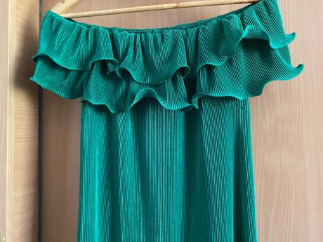 Zelené šaty,španielsky štýl, 38