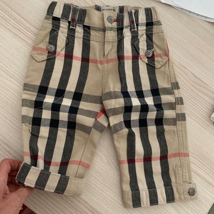 Burberry nohavice vel.9 mes, burberry,74