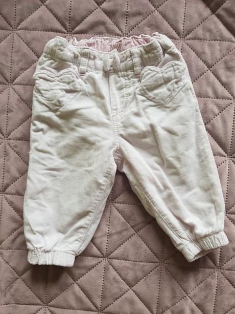 Zateplene nohavice, h&m,68