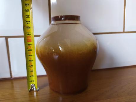 Keramická retro váza,