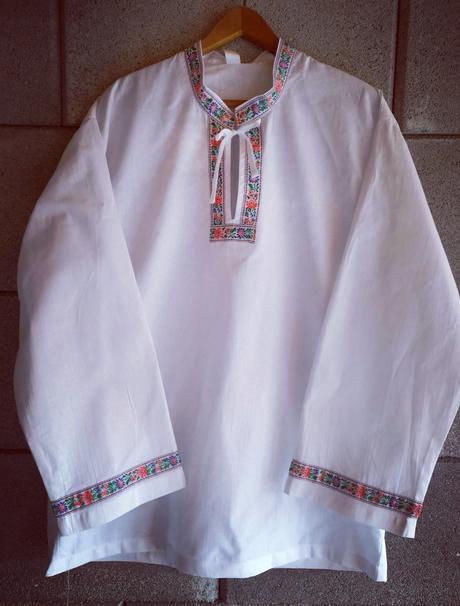 Folklórna košeľa, l - xxxl