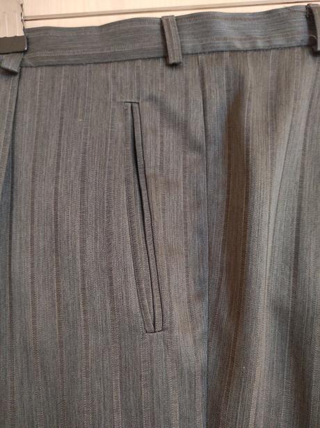 Šedý oblek komplet (xl), xl