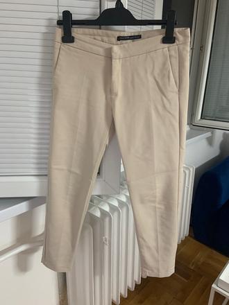 Business béžové nohavice, xs