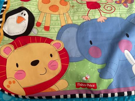 Detská hracia podložka so zvieratkami, 