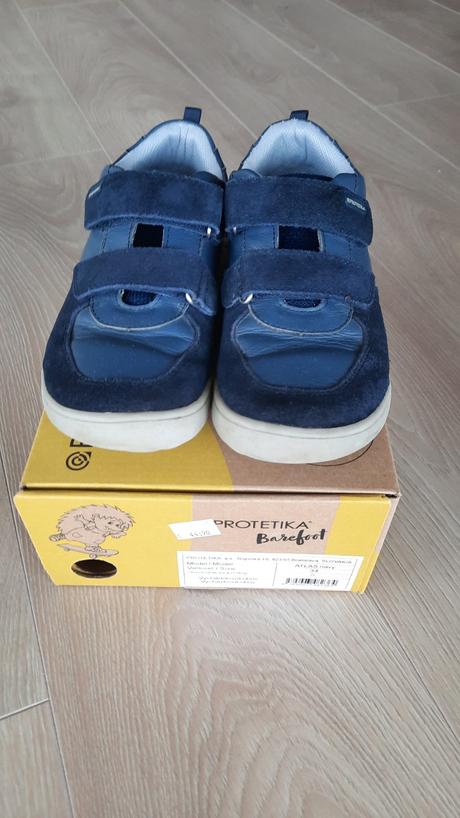 Barefoot topanky, protetika,34
