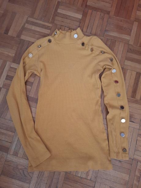 Dámske vrúbkované tričko, s