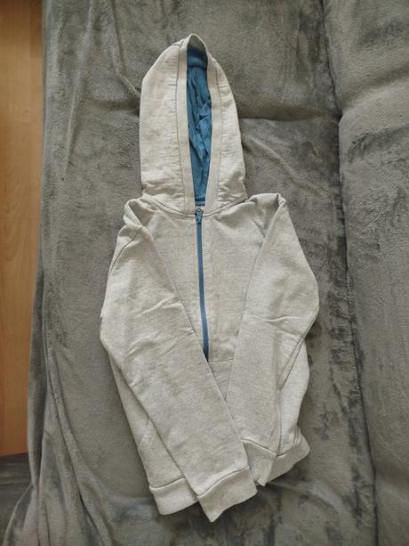 Chlapčenska mikina s kapucňou na zips, tesco,134