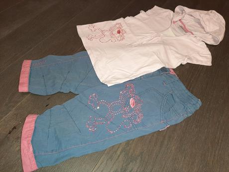 Nádherný kompletík na leto pre dievčatko 5-8r., next,122