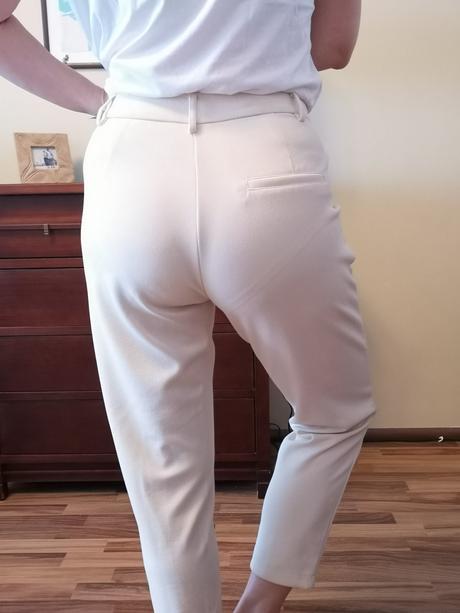 Dámske krémové nohavice reserved, reserved,38