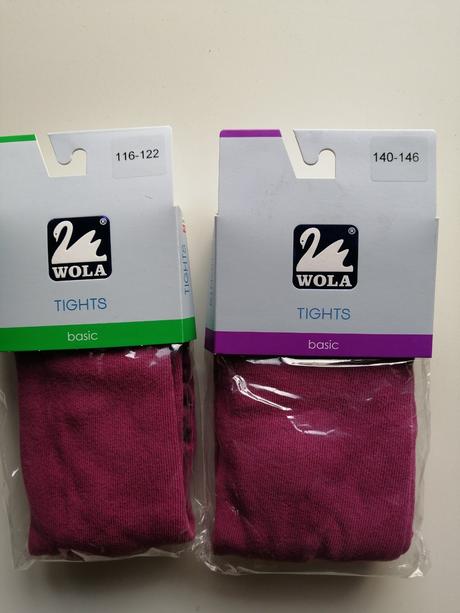 Hladké pančuchy. výhodná cena, 116 / 122 / 140 / 146