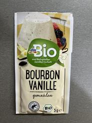 Vanilka Bourbon mletá dmBio