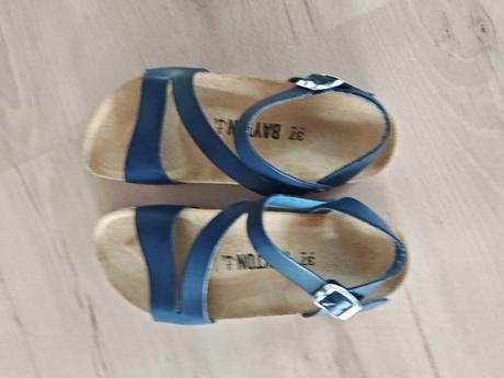 Kožené nové sandále 37 vd 23 cm, 37