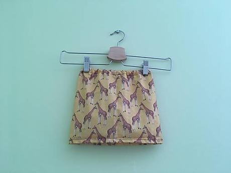 Handmade sukňa žirafky, 92