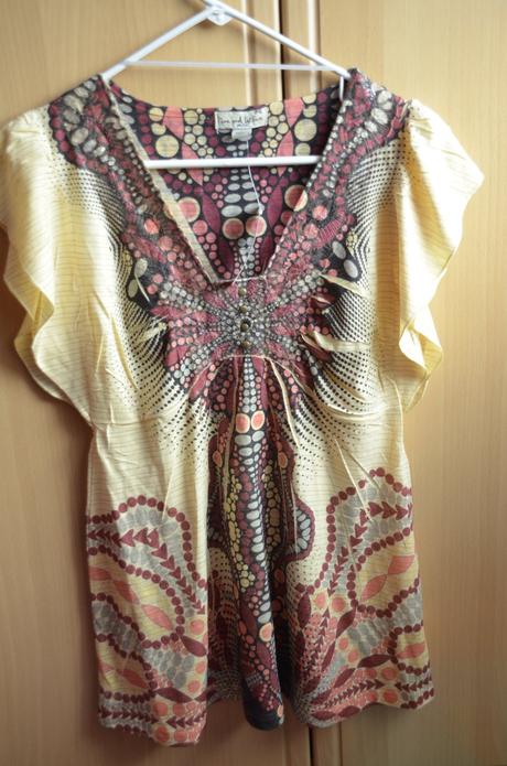 Tehotenské tričko - tunika, m