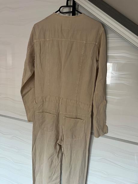 Zara riflove overaly sivý / béžový, zara,m