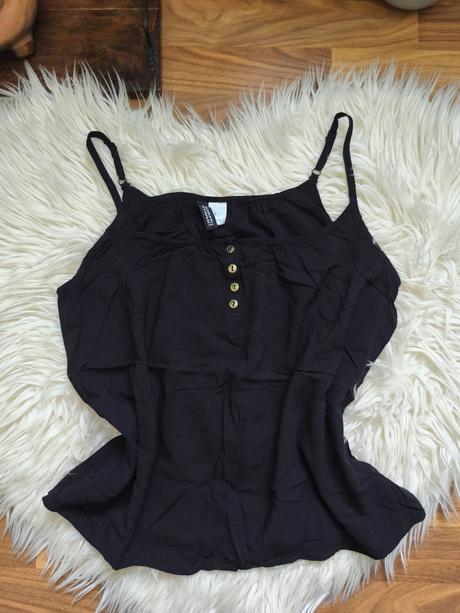 Dámske tričko na ramienka, h&m,36