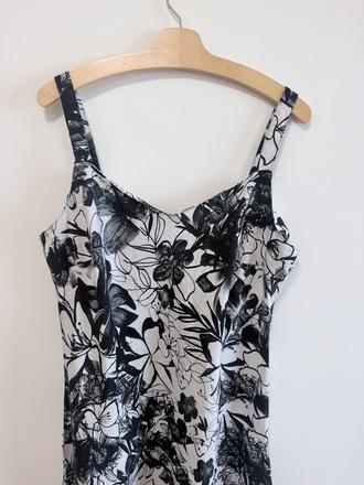 Elegantné ľanové šaty per una (marks & spencer), marks & spencer,xxxl