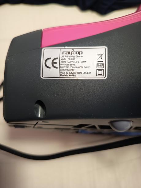 Raycop genie bg-200 antibakteriálny vysávač, 