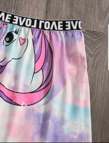 Komplet unicorn pre dievčatá, 122 - 152