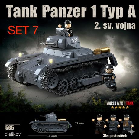 Figúrky vojaci + tanky + doplnky,