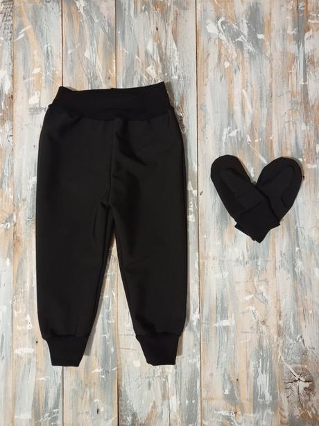 Zimné softshellové nohavice d, 68 - 140