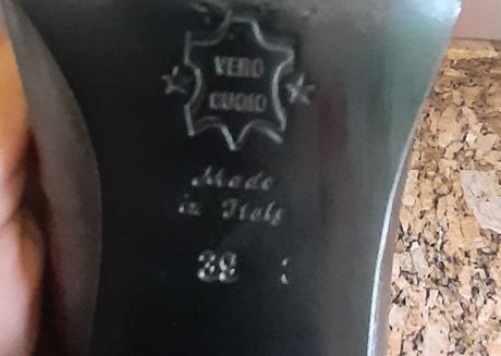 Dámske kožené topánky, 39