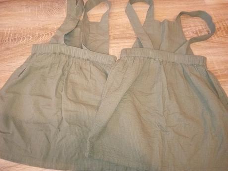 Komplet handm -sukňa na traky + tričko-veľkosť 104, h&m,104