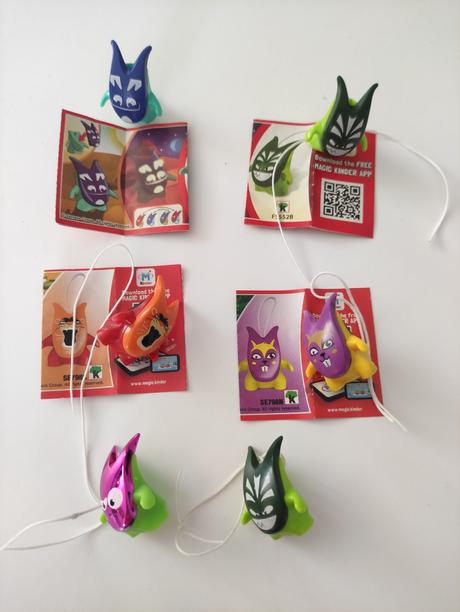 Plamienky z kinder joy, 