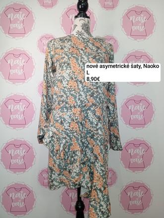 Nové asymetrické šaty, l