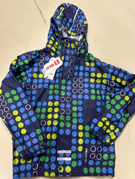 Nepremokavá chlapčenská bunda, lego,152