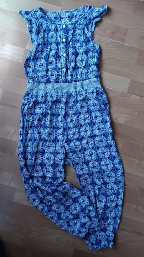 Nohavicový letný overal 140, tu,140