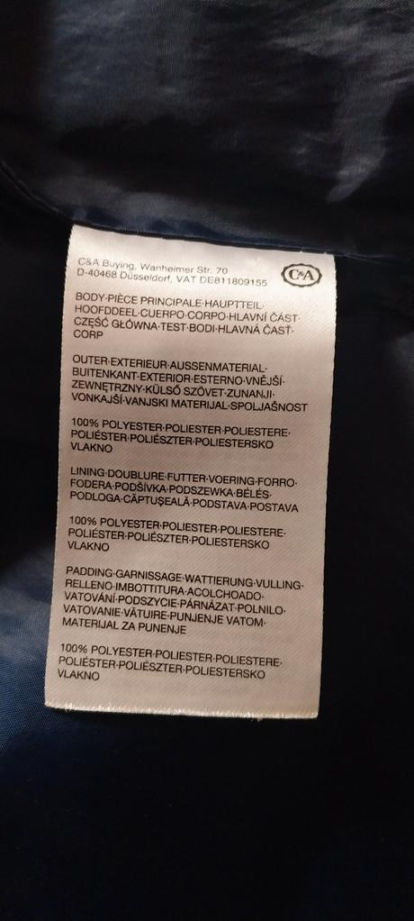 Parádna bundička, c&a,128
